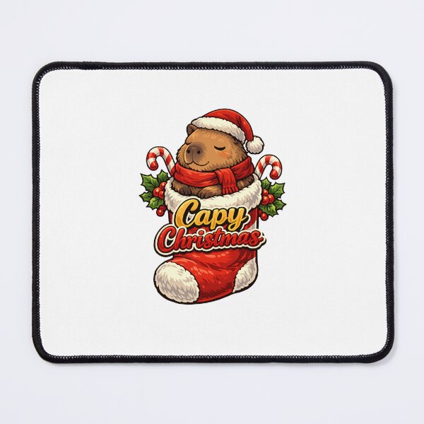 Item preview, Capy Christmas Cute Capybara Holiday designed and sold by DesignsCreative.