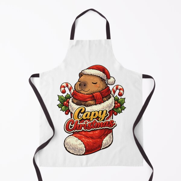 Artikelvorschau, Capy Christmas Cute Capybara Holiday entworfen und verkauft von DesignsCreative.
