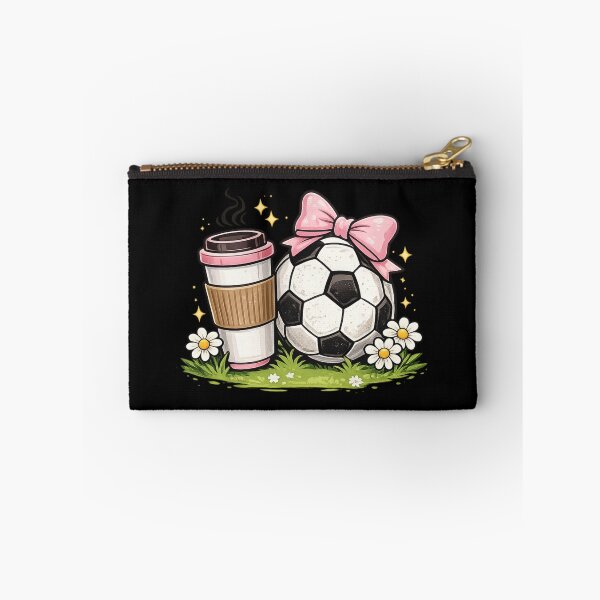 Item preview, Soccer Mom Coffee Gift Cute Pink Bow Art designed and sold by Corvoria.