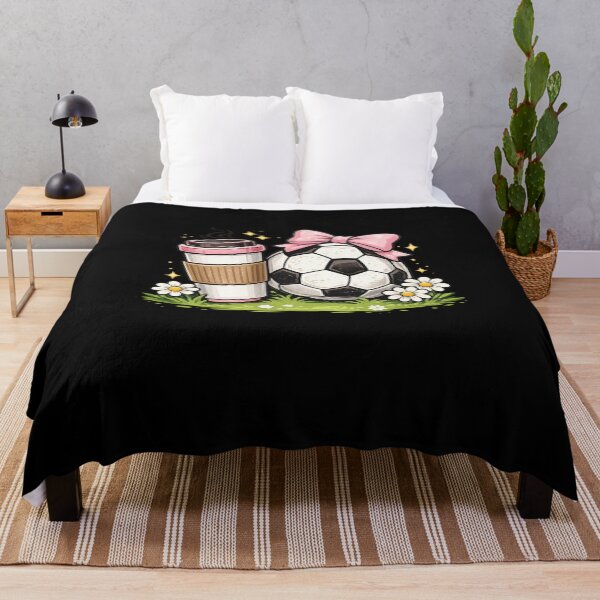 Item preview, Soccer Mom Coffee Gift Cute Pink Bow Art designed and sold by Corvoria.