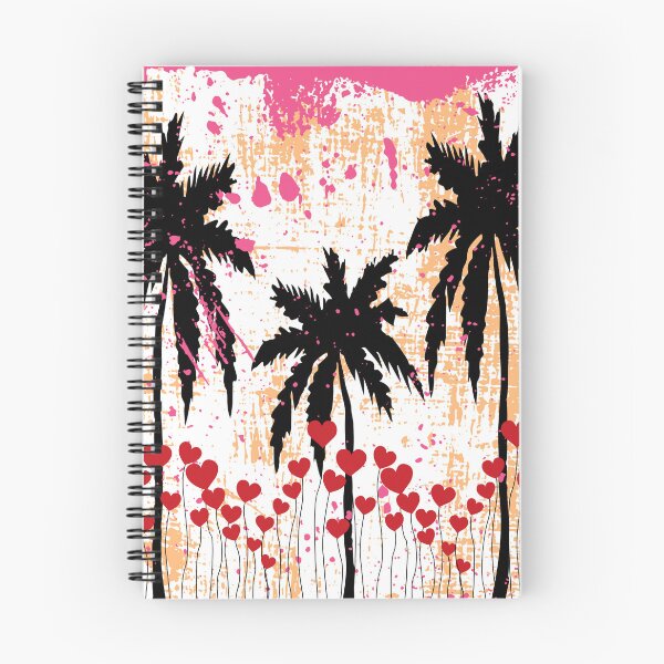 Item preview, Tropical Palm Trees with Hearts Art designed and sold by Articora.