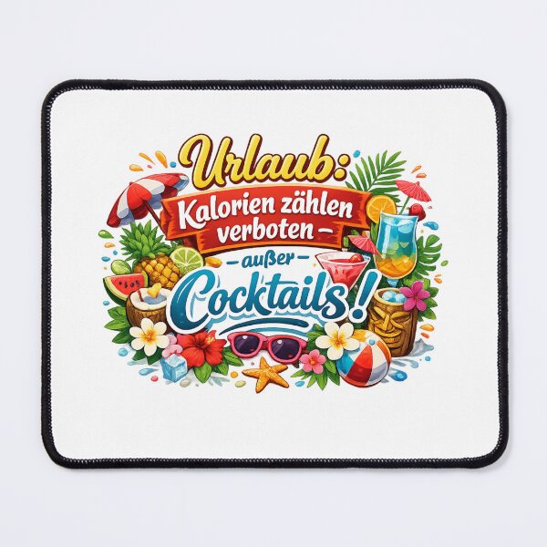 Item preview, Vacation: Enjoyment, no counting calories – except for cocktails! The summer design for indulgent vacationers. designed and sold by CoolContent Factory.