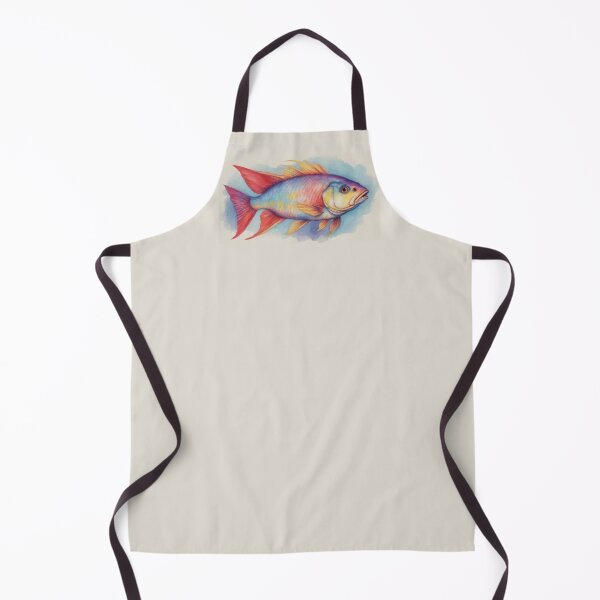 Item preview, Vibrant Colorful Fish - Watercolor Style Ocean Illustration designed and sold by Caterina@.