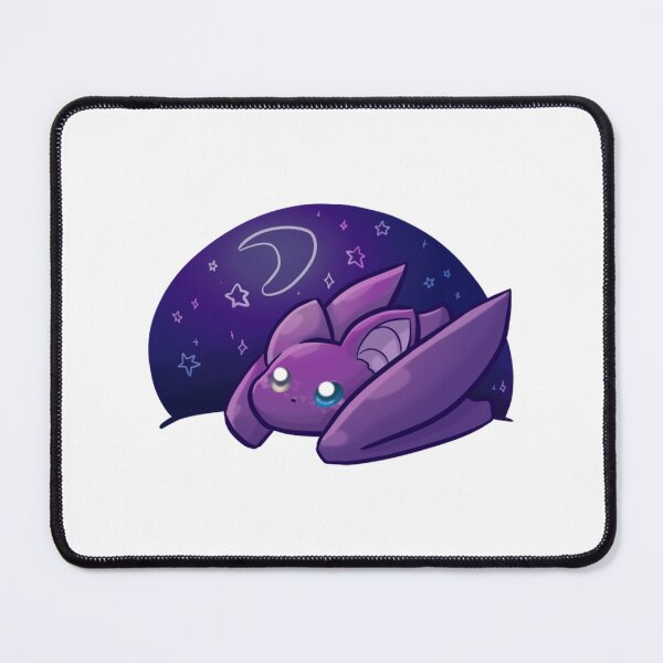 Item preview, Time to Wake Up Cute Sleepy Bat Art designed and sold by lilLilaBat.