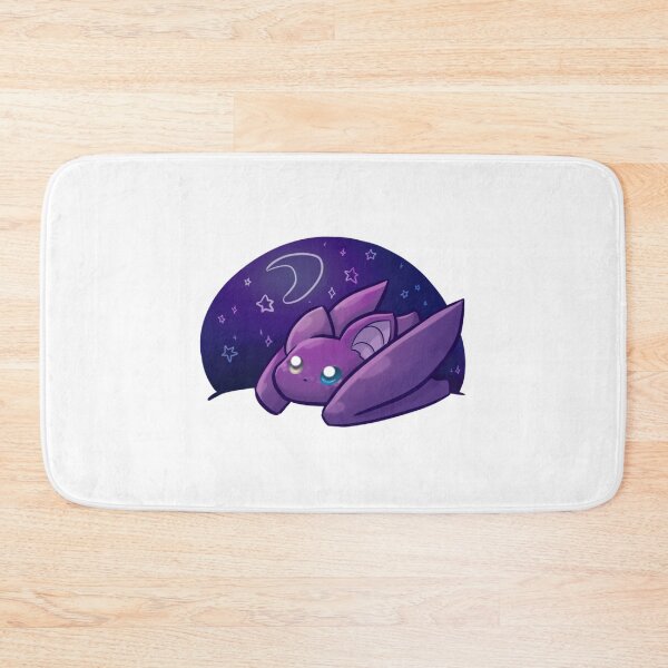 Item preview, Time to Wake Up Cute Sleepy Bat Art designed and sold by lilLilaBat.