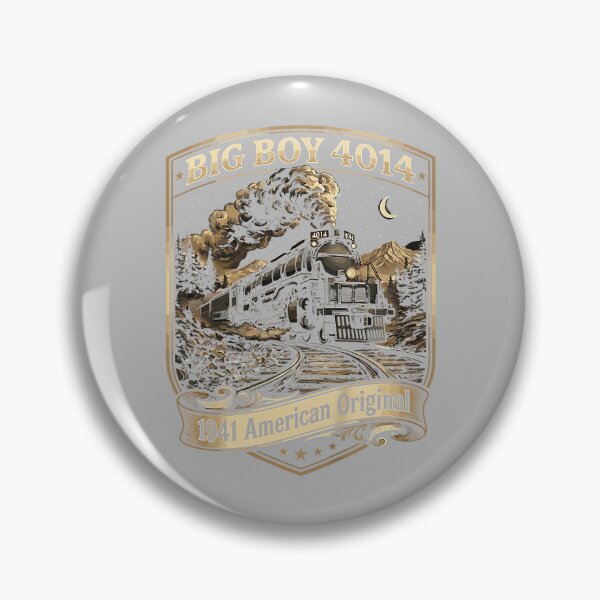 Item preview, Big Boy 4014 Train Engineer Steam Train Conductor American designed and sold by mjohnson9.