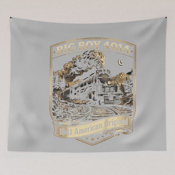 Item preview, Big Boy 4014 Train Engineer Steam Train Conductor American designed and sold by mjohnson9.