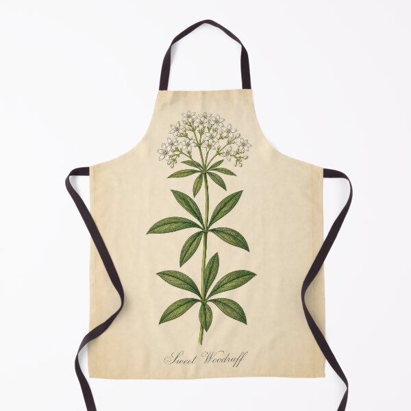 Item preview, Vintage Sweet Woodruff Botanical Illustration designed and sold by NuvoraNest.