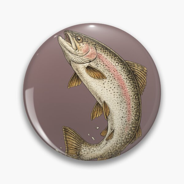 Item preview, Rainbow Trout Upstream Power designed and sold by KrungiT Design .