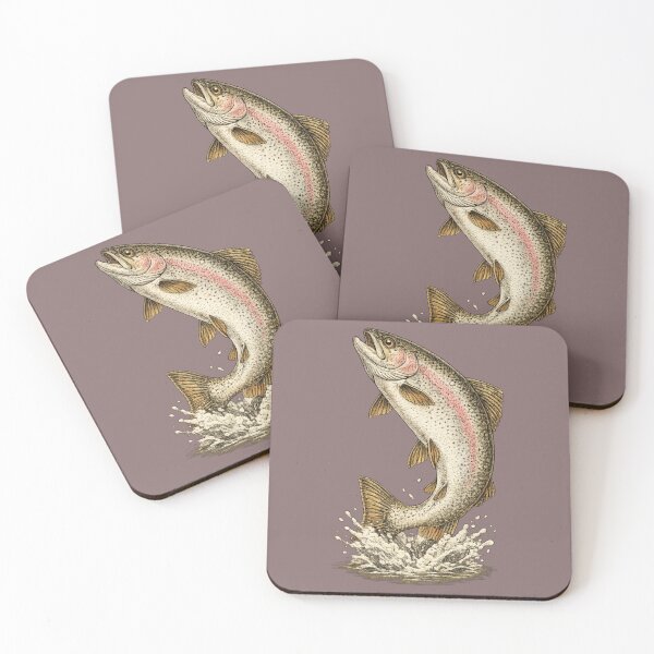 Item preview, Rainbow Trout Upstream Power designed and sold by KrungiT Design .