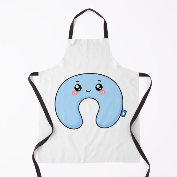 Item preview, Cute Kawaii Travel Neck Pillow Airplane Vacation Illustration designed and sold by Seculinator.