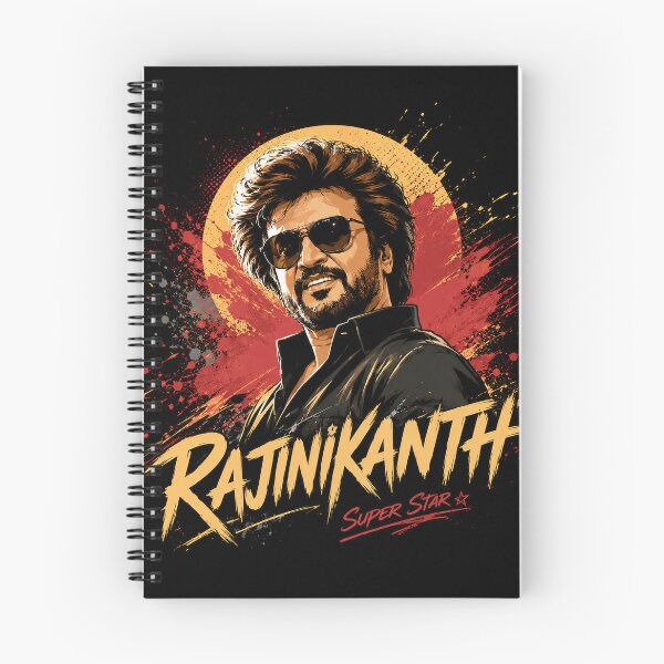 Item preview, Rajinikanth Retro Superstar Portrait designed and sold by Abidel.