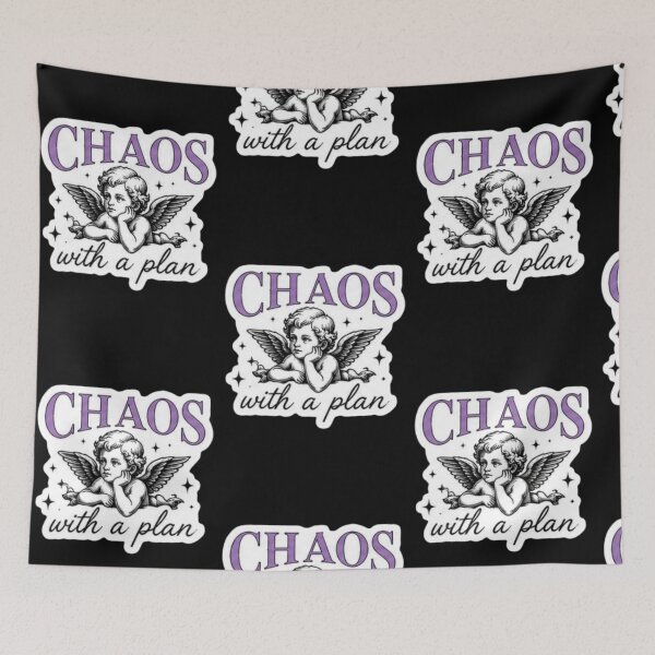 Item preview, Chaos with a plan designed and sold by Moon & Mischief Co..