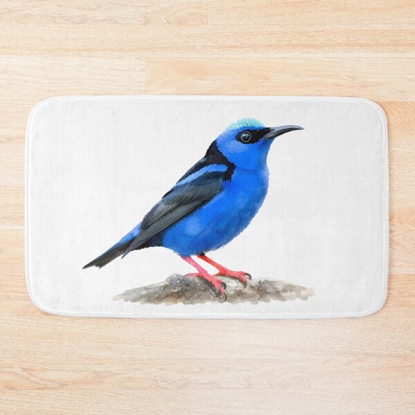 Item preview, Red-legged Honeycreeper (Cyanerpes cyaneus) designed and sold by HOMETOWN86.