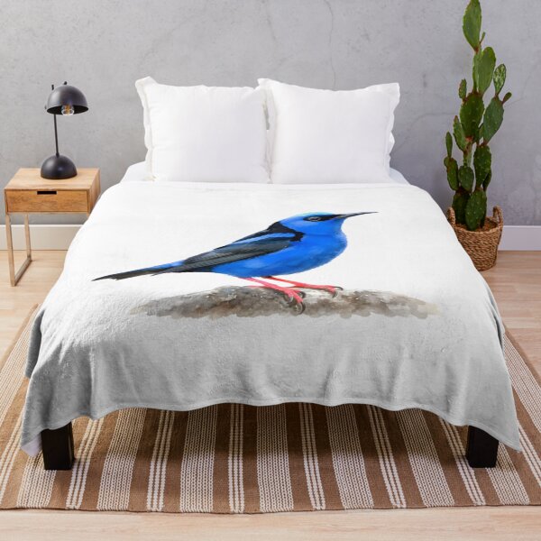 Item preview, Red-legged Honeycreeper (Cyanerpes cyaneus) designed and sold by HOMETOWN86.
