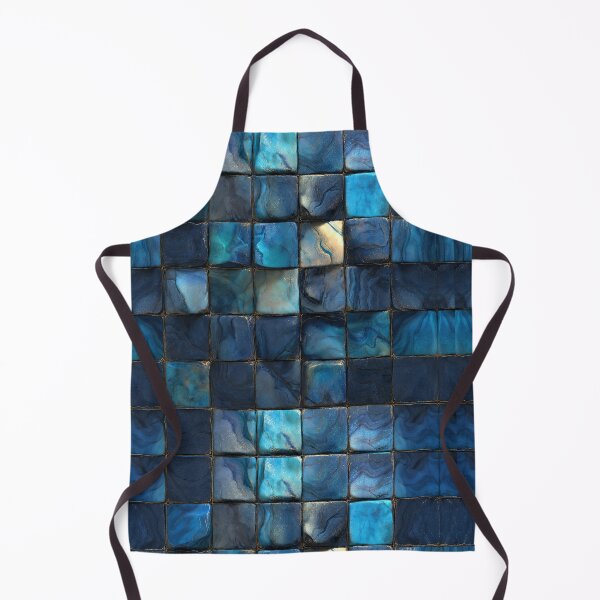 Item preview, Deep Blue Tiles designed and sold by Curious Echo.