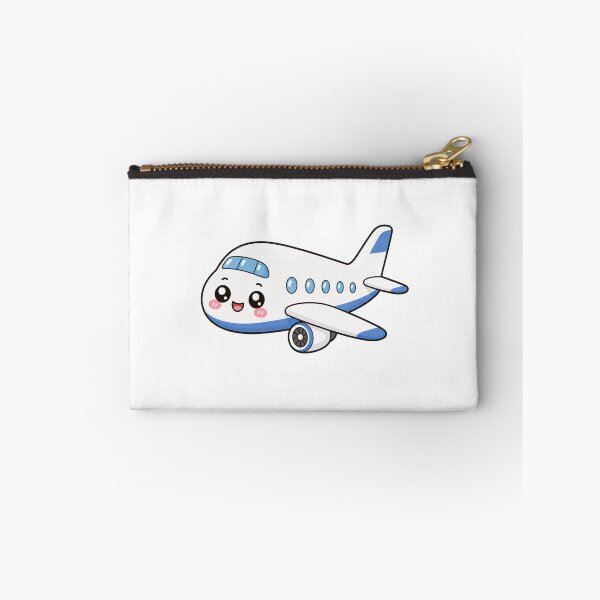 Item preview, Cute Kawaii Airplane Flying Vacation Travel Illustration designed and sold by Seculinator.