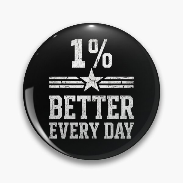 Item preview, 1% Better Every Day designed and sold by dudelinart.