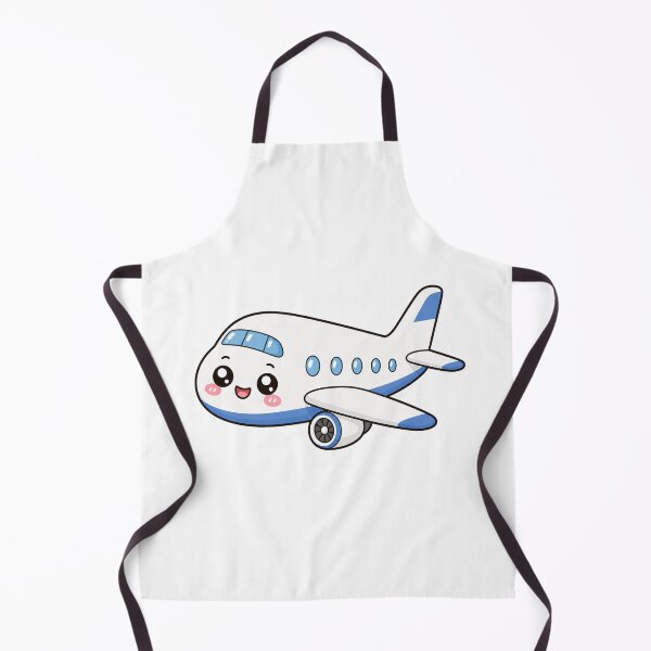 Item preview, Cute Kawaii Airplane Flying Vacation Travel Illustration designed and sold by Seculinator.