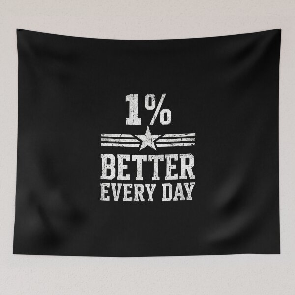 Item preview, 1% Better Every Day designed and sold by dudelinart.