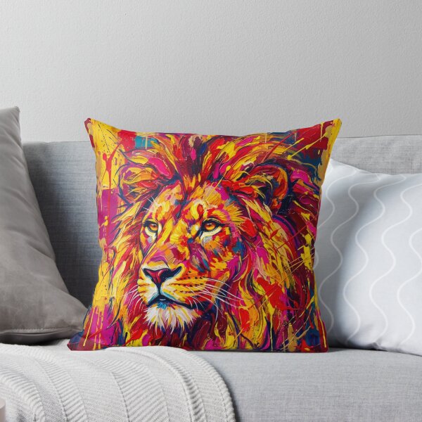 Item preview, Majestic Lion Painting  designed and sold by shantilovesart.