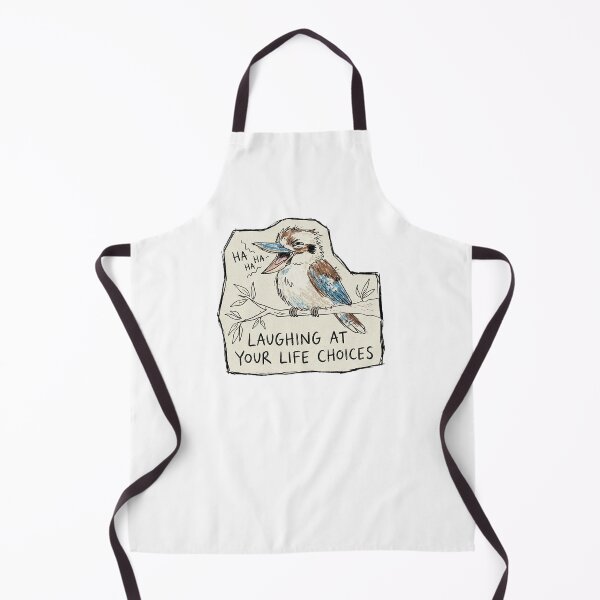 Item preview, Laughing At Your Life Choices Kookaburra Funny Aussie Bird Humor Sketch Art designed and sold by Yellowriversss.