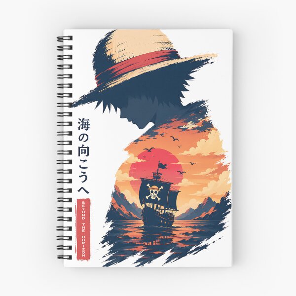Item preview, Luffy Beyond The Horizon Straw Hat Silhouette  designed and sold by Jaideep Walia.
