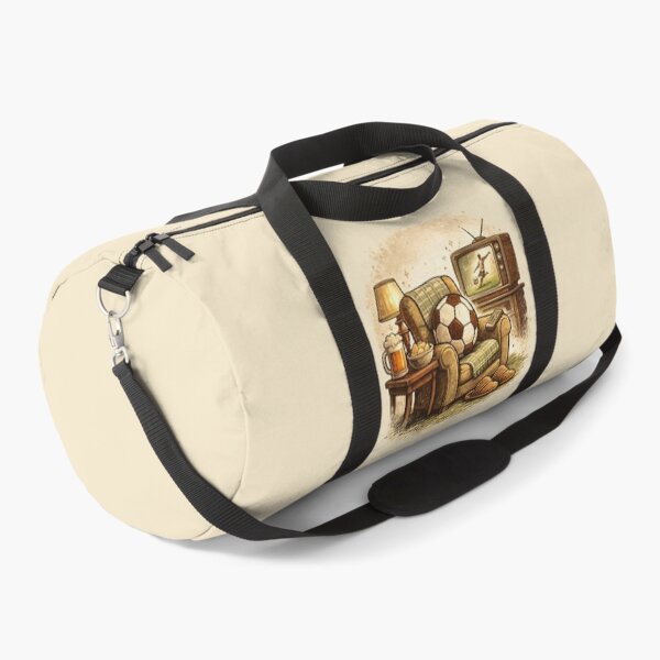 Item preview, Retired Soccer Fan Gift Vintage Couch Art designed and sold by Corvoria.