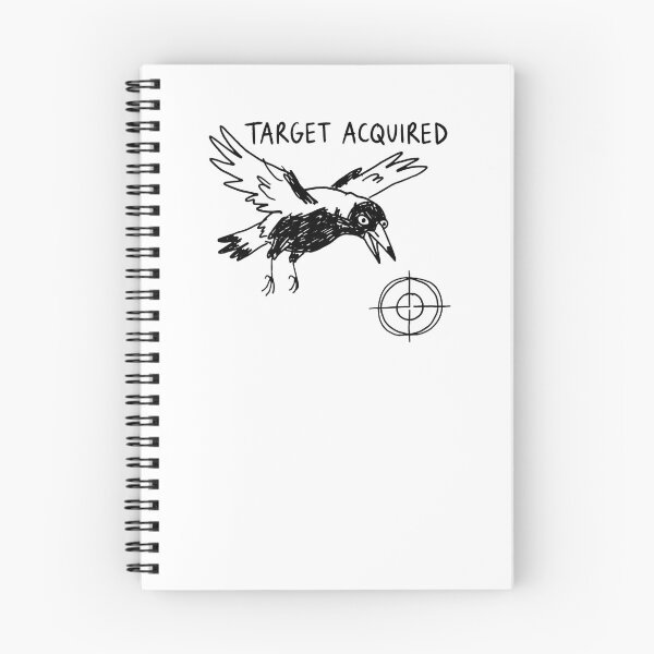 Item preview, Target Acquired Magpie Funny Australian Swooping Season  designed and sold by Yellowriversss.