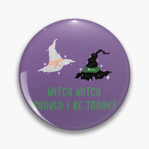 Item preview, Witch Witch Should I Be Today - Gravity Green and Purple Magic designed and sold by Daniel Bevis Design.