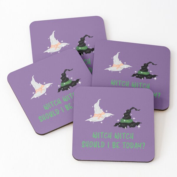 Item preview, Witch Witch Should I Be Today - Gravity Green and Purple Magic designed and sold by Daniel Bevis Design.