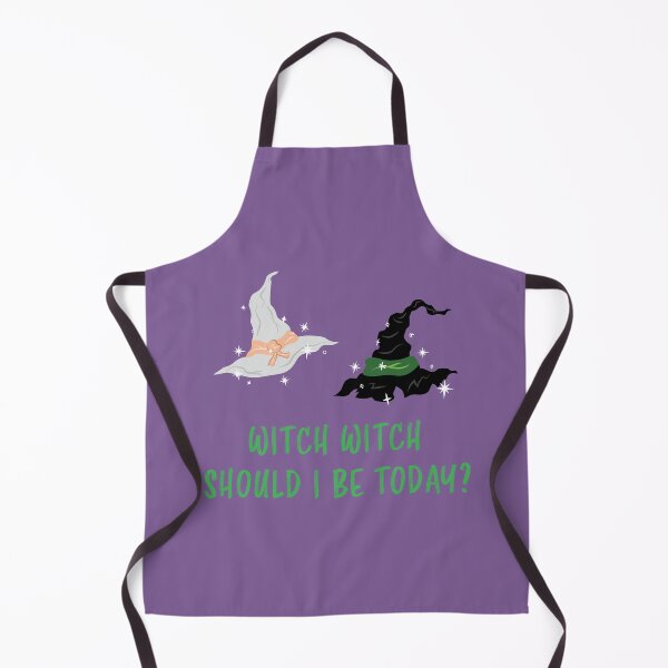 Item preview, Witch Witch Should I Be Today - Gravity Green and Purple Magic designed and sold by Daniel Bevis Design.