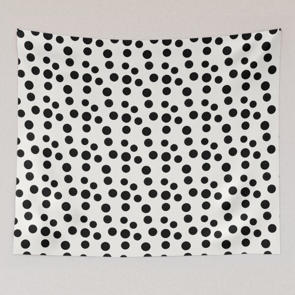 Item preview, Textured Black Polka Dots  designed and sold by JaygiesDesign.