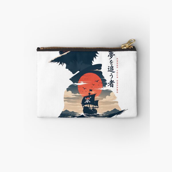 Item preview, Luffy Chase Your Dreams Straw Hat Silhouette  designed and sold by Jaideep Walia.