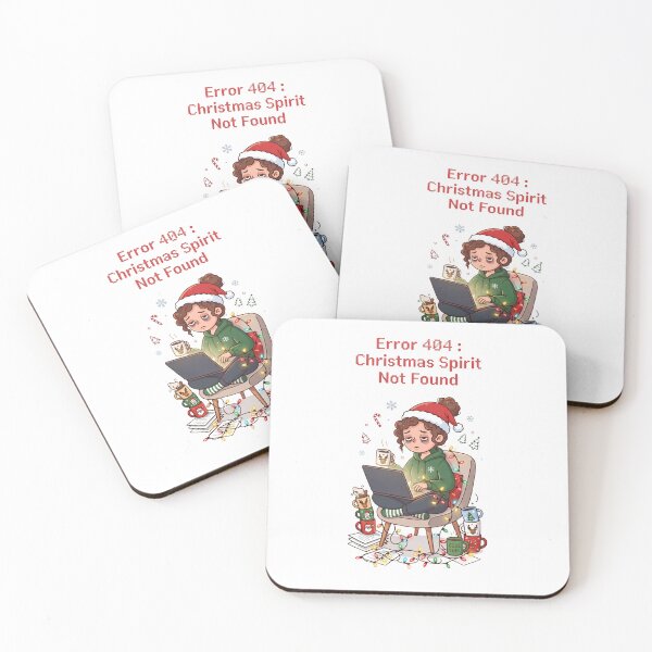Item preview, Error 404 Christmas Spirit Not Found designed and sold by DesignsCreative.