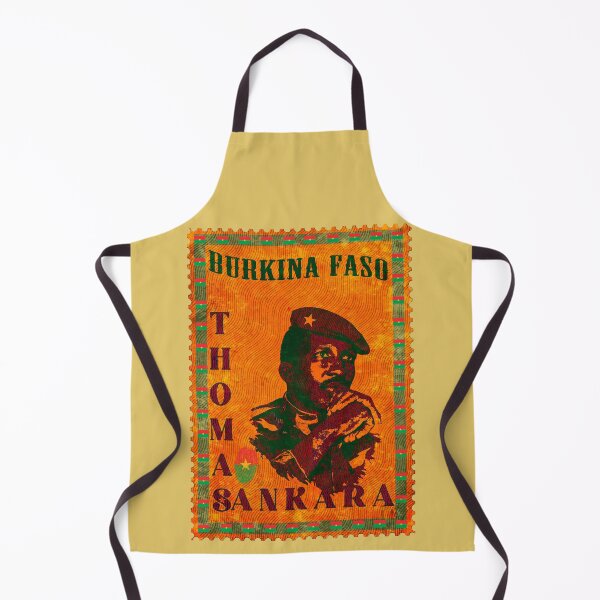 Item preview, Vintage postage stamp of Thomas Sankara | Burkina Faso Pan-African Revolutionary retro stamp designed and sold by Youngkev-arts.