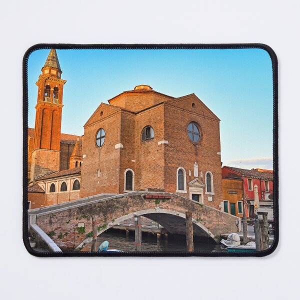 Item preview, Church of Saint James and old stone bridge in Chioggia, Venice, Italy designed and sold by goceris.