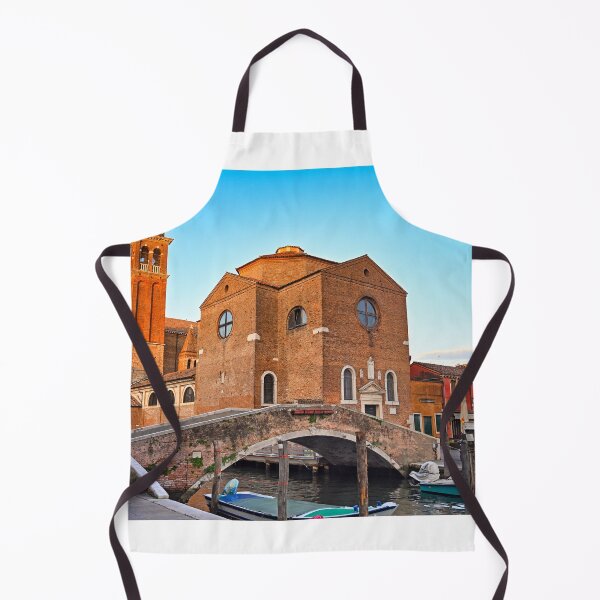 Item preview, Church of Saint James and old stone bridge in Chioggia, Venice, Italy designed and sold by goceris.