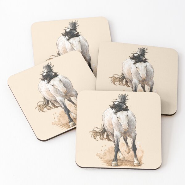 Item preview, Lark, the Spirited Andalusian Rescue Horse designed and sold by EchoRanch.
