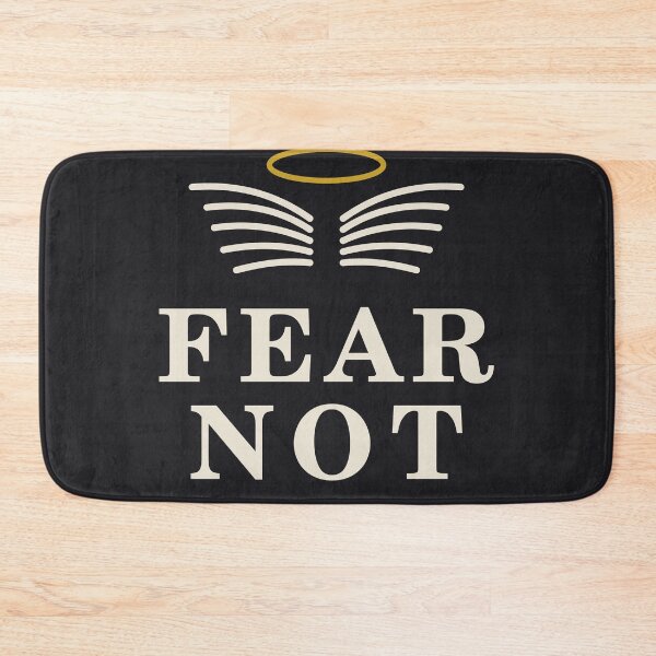 Item preview, Fear Not, Funny Biblical Angel Wings Halo Design designed and sold by One More Run.