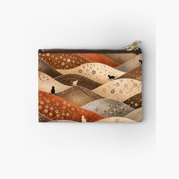 Item preview, Silhouette Wandering Cats Autumn Whispering Hills designed and sold by Mindworx21.