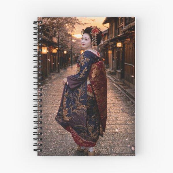 Item preview, Kyoto Maiko – Evening Stroll Through Gion designed and sold by SEIMEI2025.