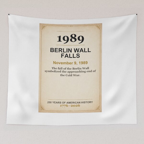 Item preview, America 250 | Berlin Wall Falls | 1989 designed and sold by ariksworld.