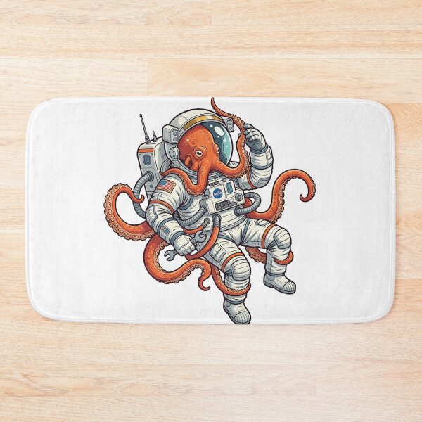 Item preview, Astronaut Octopus in Space designed and sold by YNAMREG.