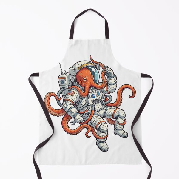Item preview, Astronaut Octopus in Space designed and sold by YNAMREG.
