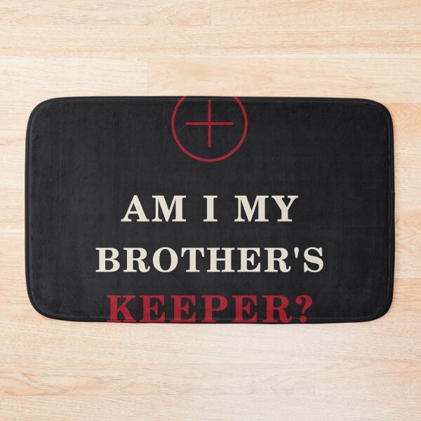 Item preview, Am I My Brothers Keeper, Genesis 4 9 Dark Biblical Design designed and sold by River1Shop.