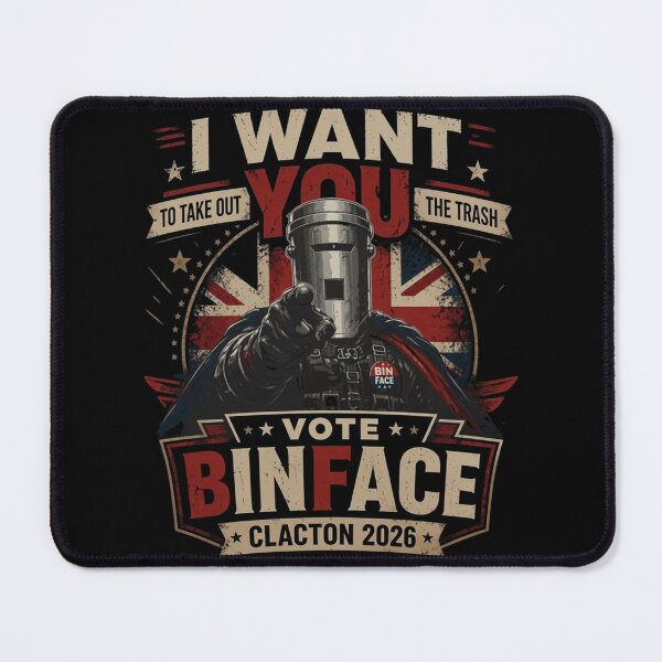 Item preview, I Want You To Take Out The Trash Vote Binface, Clacton 2026 designed and sold by Findeloine.