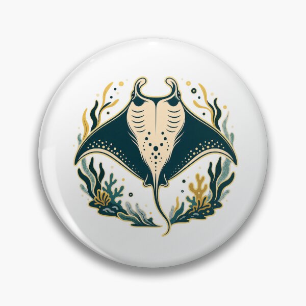 Item preview, a manta ray designed and sold by zzinthestore.