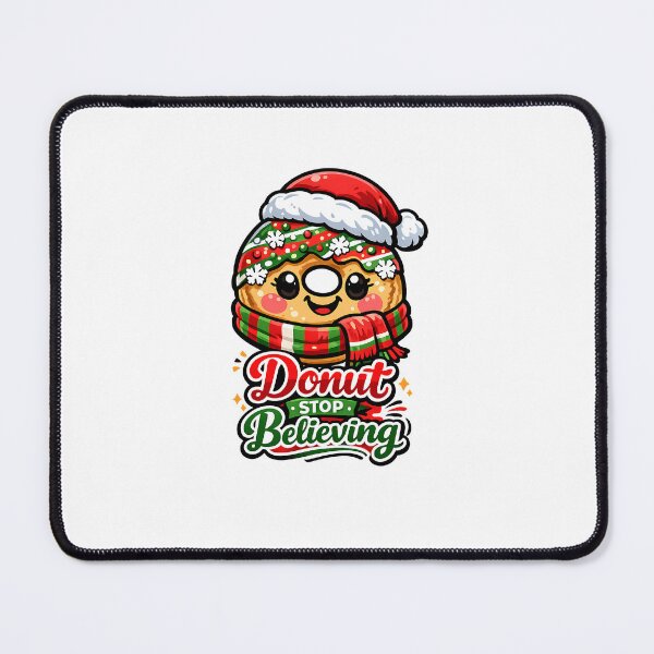Item preview, Donut Stop Believing Cute Christmas Donut designed and sold by DesignsCreative.