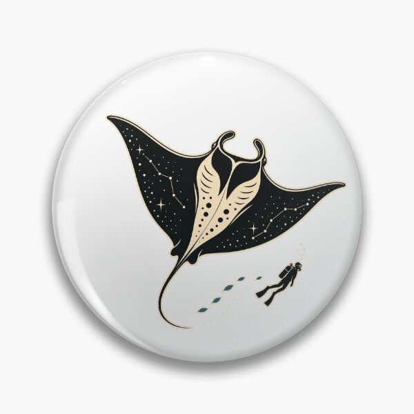 Item preview, a manta ray designed and sold by zzinthestore.